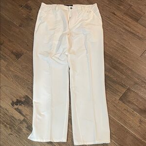 Oakley Stylish Cream Trousers with Logo
